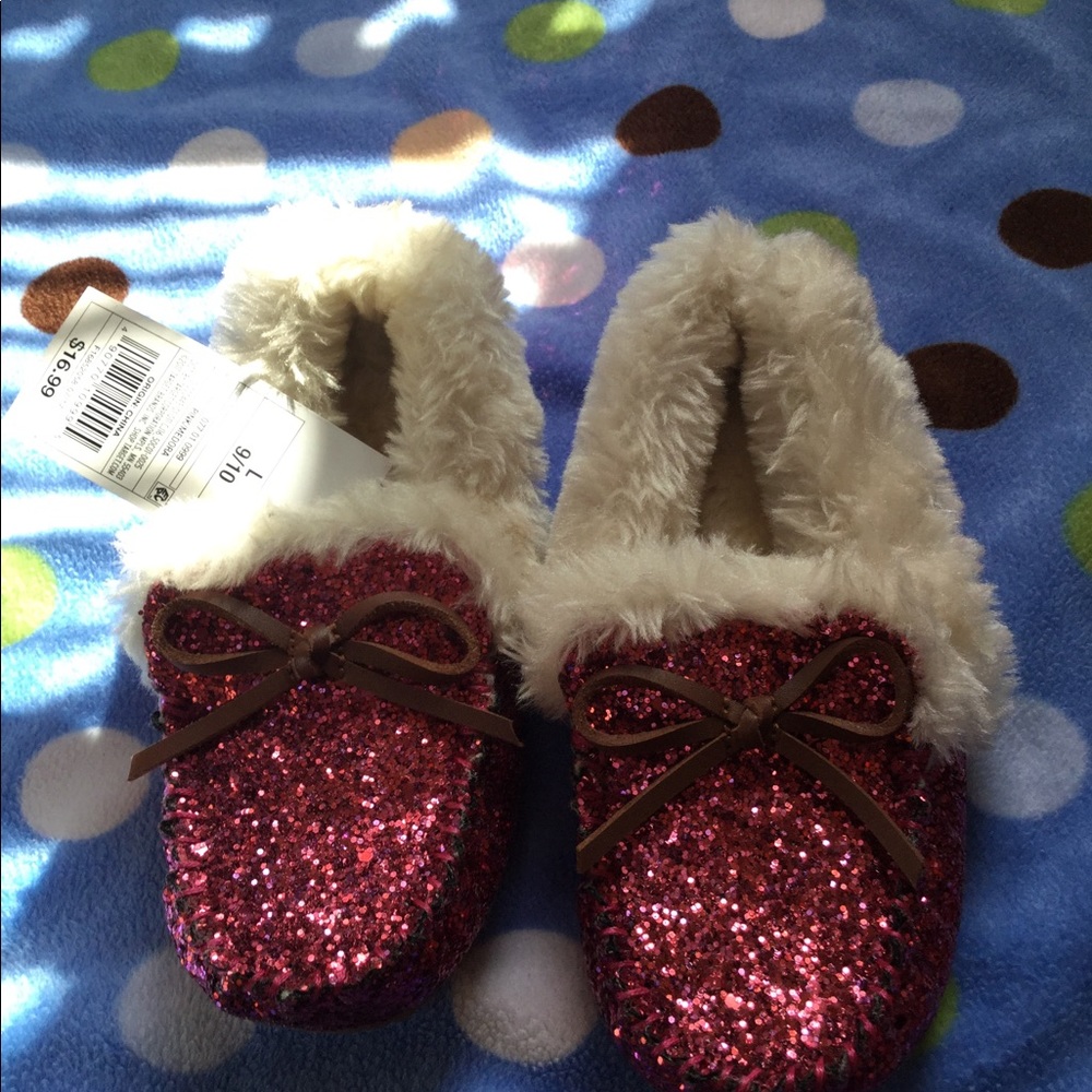 Toddler girl slippers